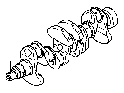 1992 Chevrolet Metro Crankshaft - 91175755