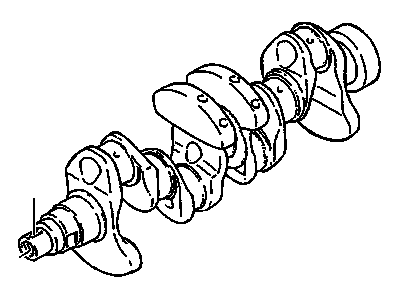 1993 Chevrolet Metro Crankshaft - 91175755