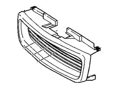 GM 12472678 Grille Asm,Radiator