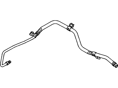 1992 Chevrolet Prizm Power Steering Hose - 88998535