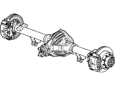 GM 23129079 Rear Axle Assembly