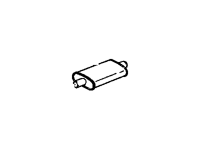 Buick Exhaust Resonator - 25623962