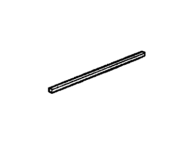 GM 22640842 Sealing Strip Assembly, Front Side Door Window Inner