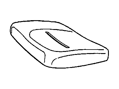 1998 Pontiac Bonneville Seat Cushion Pad - 17924063