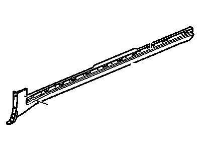 GM 20767203 Molding Assembly, Rocker Panel Front *Service Primer