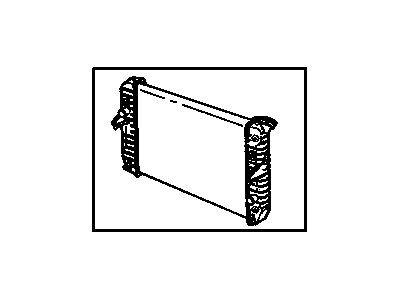 2004 Buick Park Avenue Radiator - 89018546