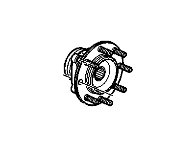 GM 22740470 Wheel Hub, Front