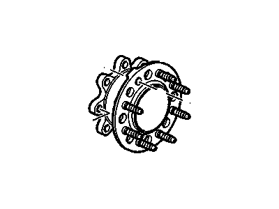 GM 15225773 Extension Assembly, Front Wheel Hub