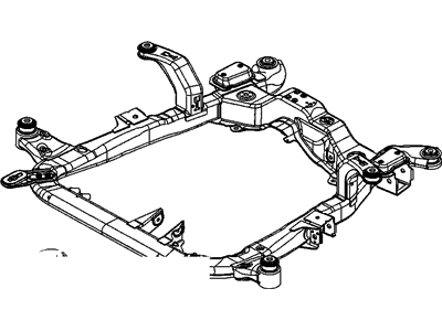 2008 Saturn Astra Crossmember Bushing - 9223022