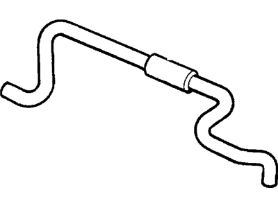 2005 Pontiac GTO Brake Booster Vacuum Hose - 92167876