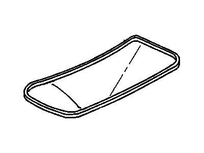 GM 10323439 Weatherstrip, Rear Compartment Lid