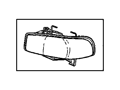 GM 15850351 Capsule/Headlamp/Fog Lamp Headlamp