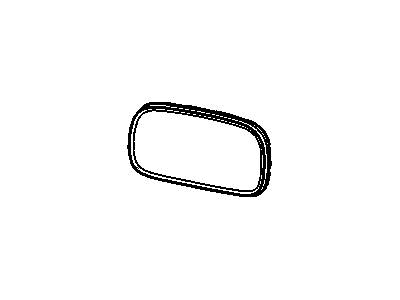 GM 25884171 Mirror,Outside Rear View (Reflector Glass & Backing Plate)