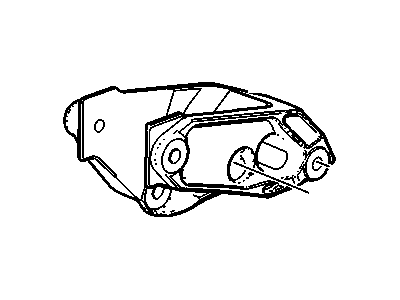 GM 25789179 Bracket, Trans Rear Mount