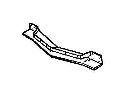 GM 25529355 Reinforcement, Front Bumper Imp Bar