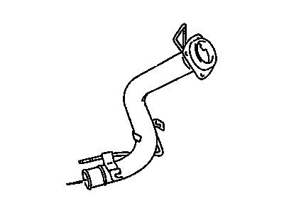 1998 Chevrolet Metro Fuel Filler Hose - 91174020