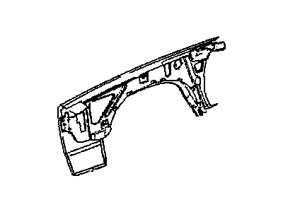 GM 22506841 Panel Assembly, Front Fender Inner