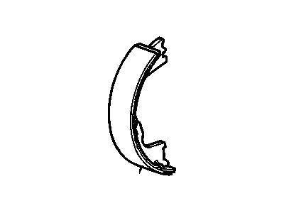 Chevrolet Express Parking Brake Shoe - 84786070