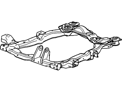 GM 22722970 Frame Assembly, Drivetrain & Front Suspension (No In