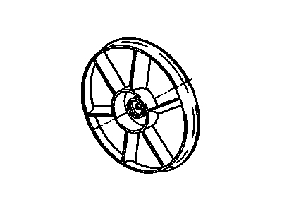 Chevrolet Fan Blade - 22088598