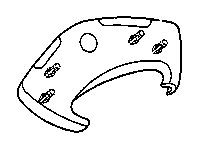 GM 22587033 Pad Assembly, Steering Wheel