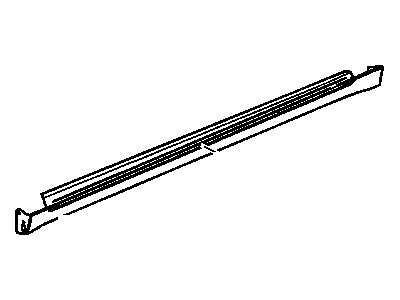 GM 25968606 Rocker Panel Molding 25968606 GM Rocker Panel Molding Illustration 1 of 1