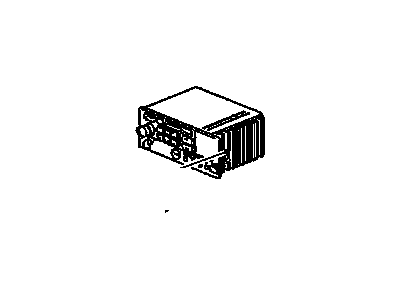 GM 9394109 Radio Assembly, Amplitude Modulation/Frequency Modulation Stereo & Clock