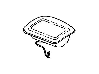 GM 10352725 Airbag,Driver Seat Side