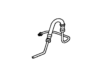 1992 GMC Safari Power Steering Hose - 89055873