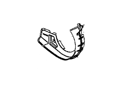 GM 24247894 Baffle, Front Differential Carrier