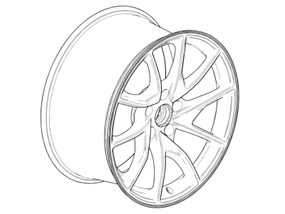 Chevrolet Corvette Spare Wheel - 23319267