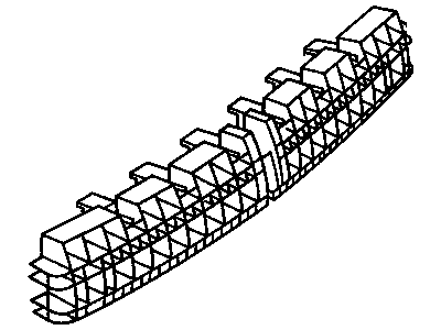 GM 16512623 Absorber, Rear Bumper Fascia Energy