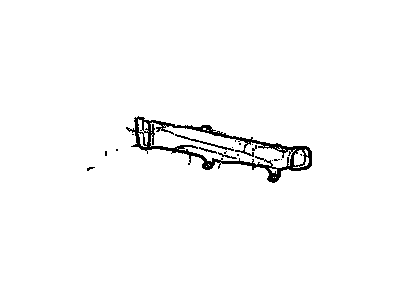 GM 92194070 Duct Assembly, Instrument Panel Outer Air Outlet