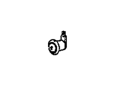 Pontiac Door Lock Cylinder - 12505556