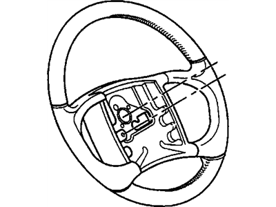 1997 Buick Lesabre Steering Wheel - 12538737