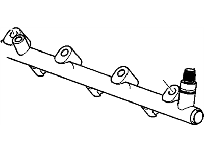 GM 12629929 Rail,Fuel Injection Fuel