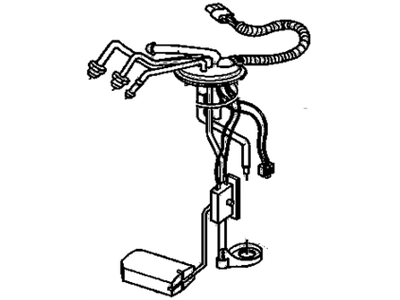 1999 Chevrolet Blazer Fuel Pump - 19369940
