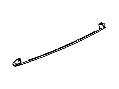 GM 10355478 Weatherstrip,End Gate Lower