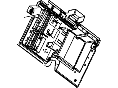 GM 25736743 Bracket Assembly, Multiuse Module