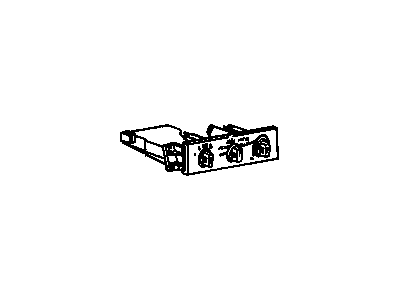 GM 16166421 Heater Control Assembly