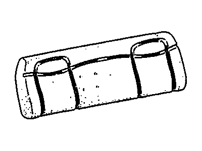 Chevrolet Express Seat Cushion Pad - 88939057