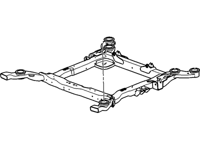 GM 20772613 Frame Assembly, Drivetrain & Front Suspension