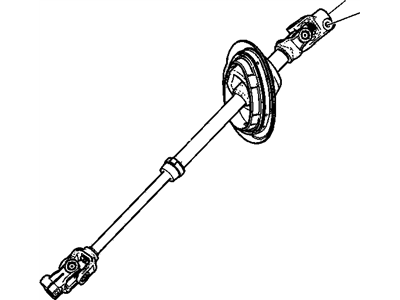 GM 20964895 Steering Column Intermediate Shaft