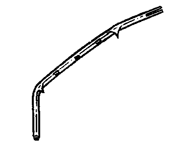 GM 22606833 Molding Assembly, Windshield Side Upper Garnish *Neutral Medium