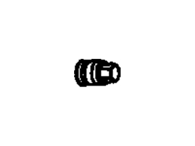 GM 12338016 Wheel Nut Cap *Gray