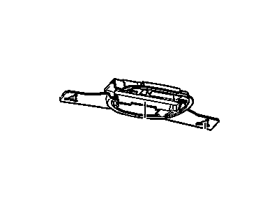 GM 12483133 Compartment Asm,Roof Front (W/ Door) *Shale 3