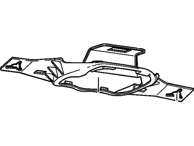 GM 12481923 RETAINER, Overhead Console