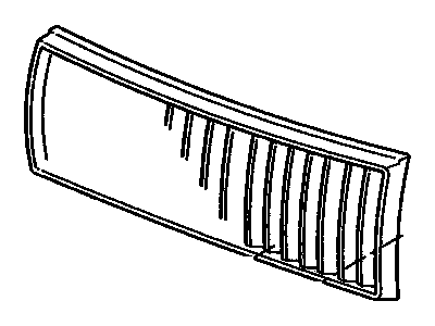 GM 25523334 Grille, Radiator