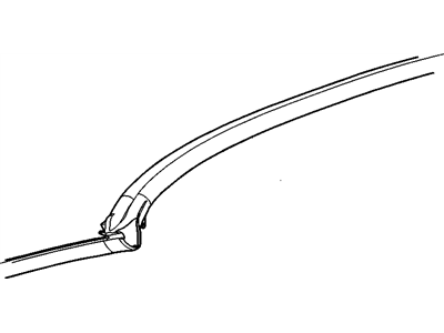 GM 20774936 Weatherstrip Assembly, Windshield Frame