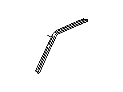 15740365 - Genuine GM Weatherstrip,Front Side Door Roof Drip